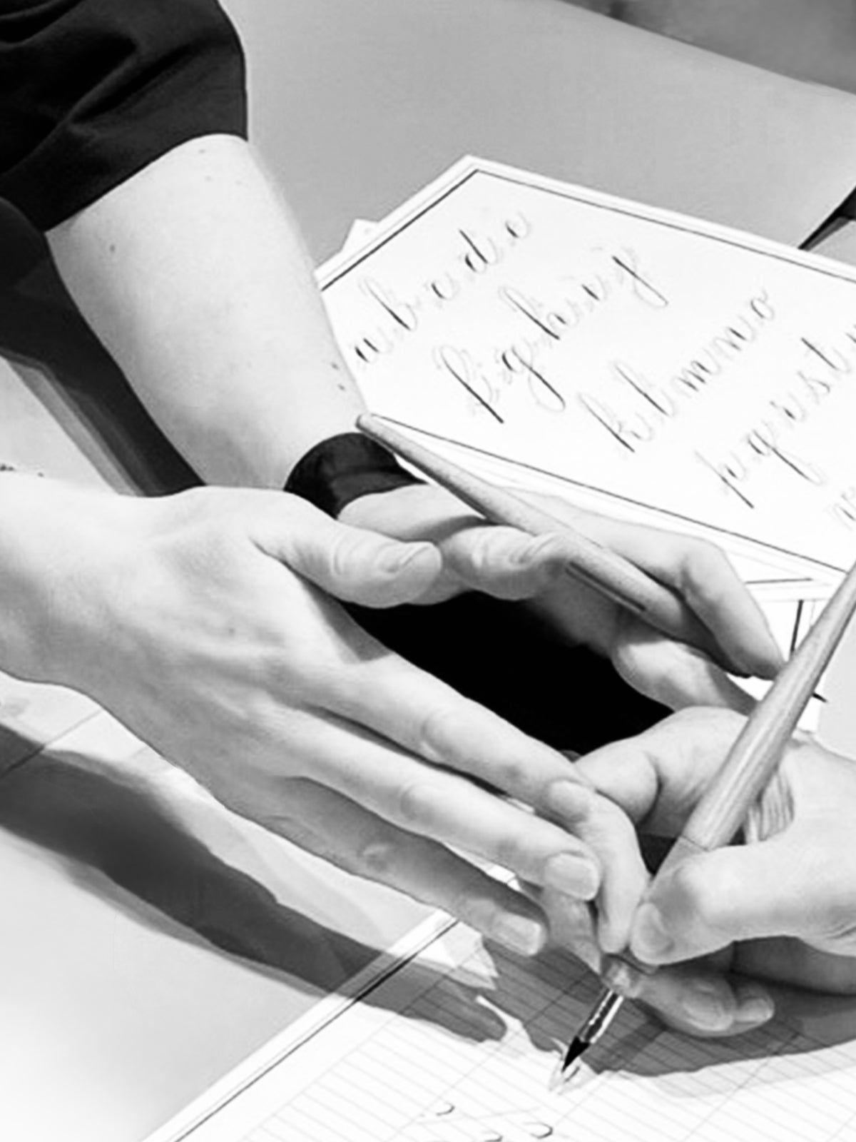 Calligraphy Atelier for Miu Miu