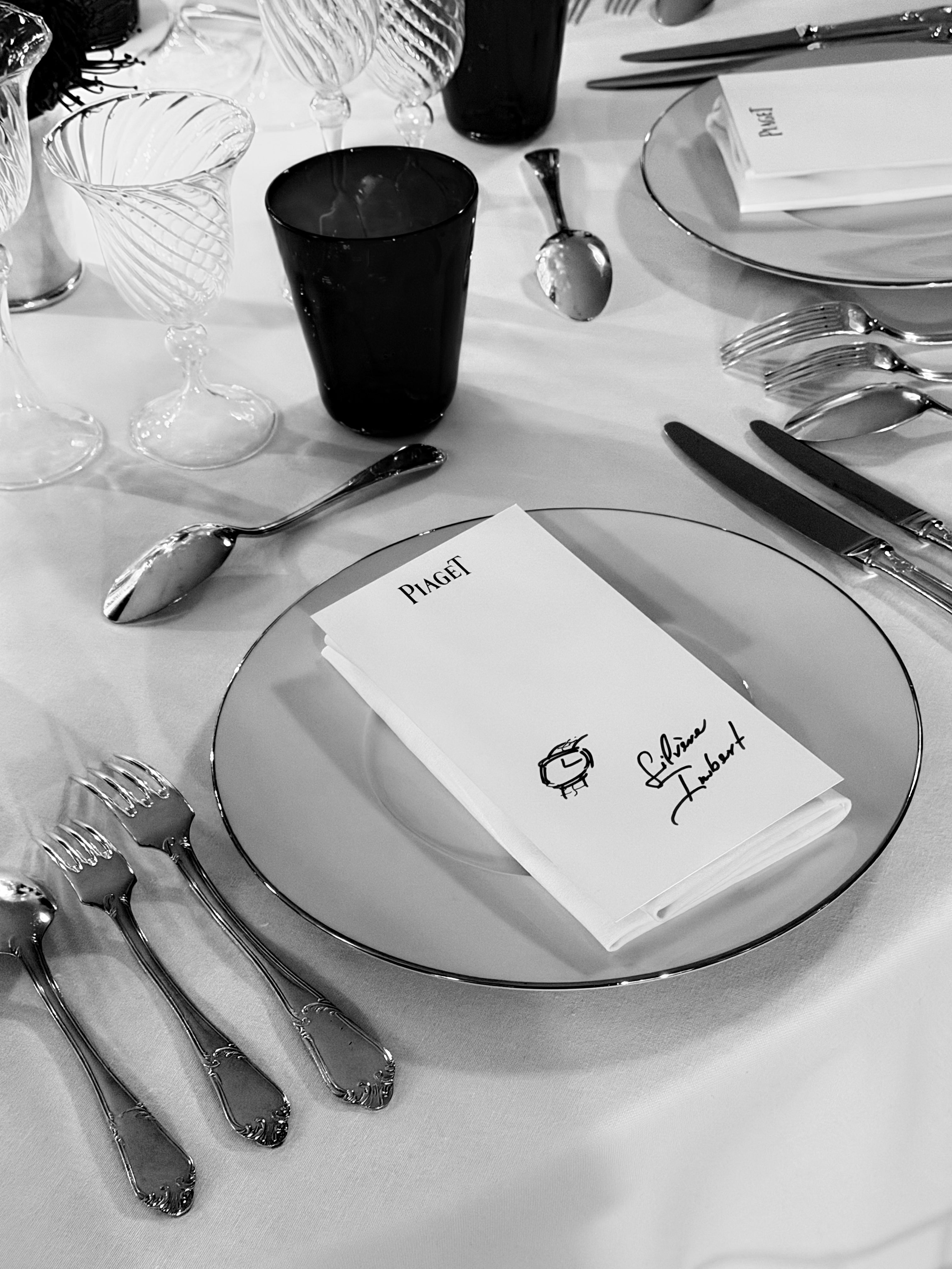 Dinner Piaget, Paris